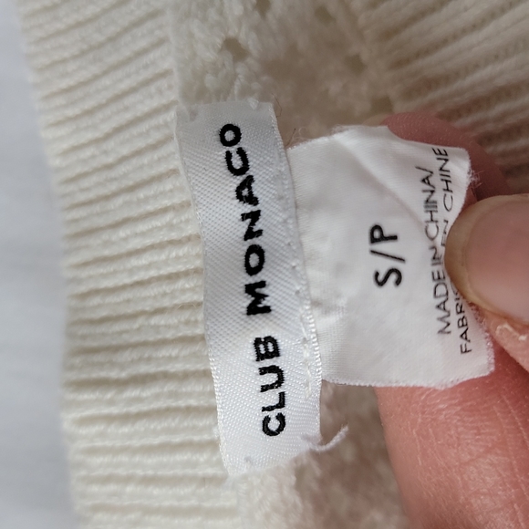 Club Monaco Mesh Sweater - Picture 4 of 6